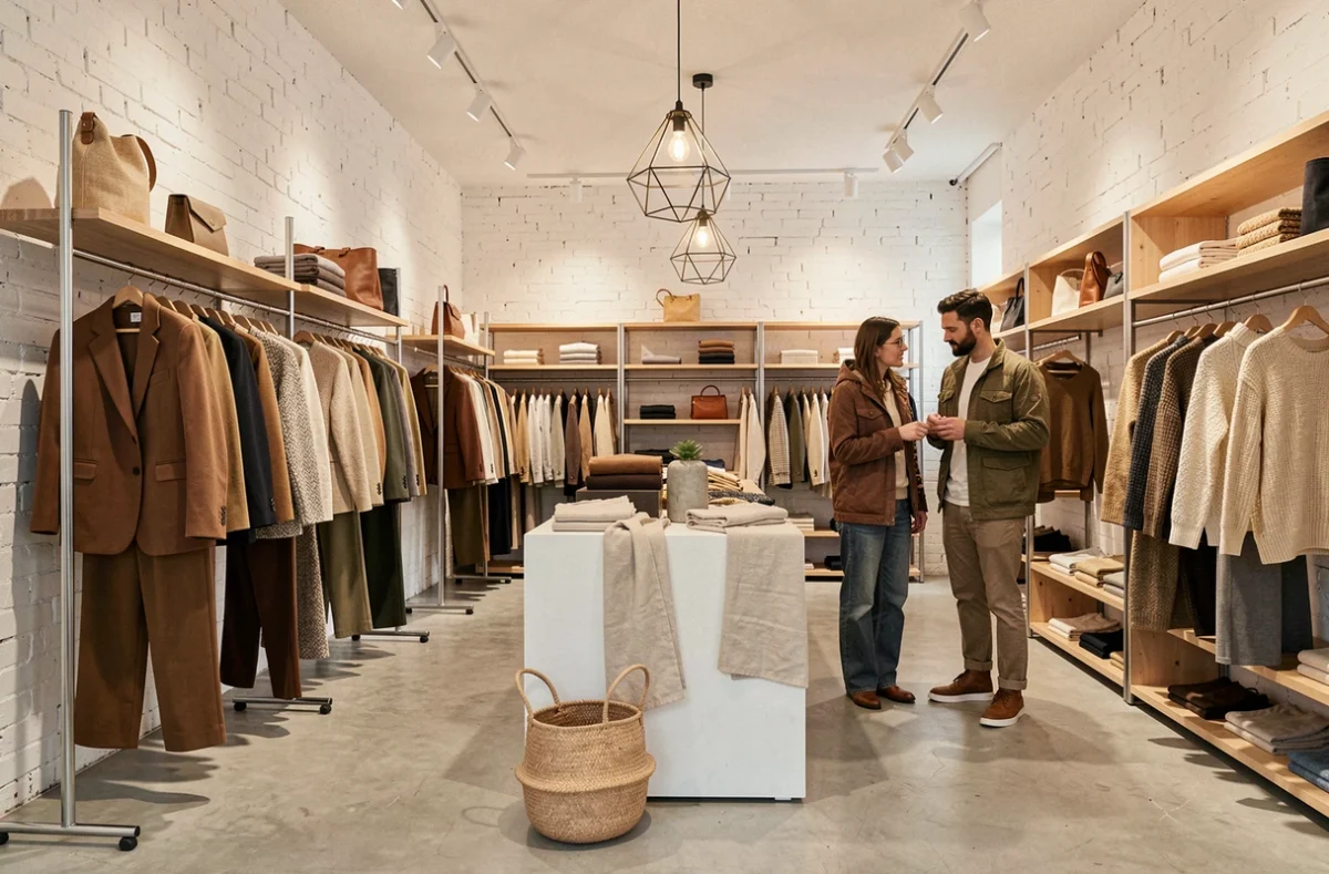 Boutique Eigo, mode homme et femme contemporaine à Grenoble