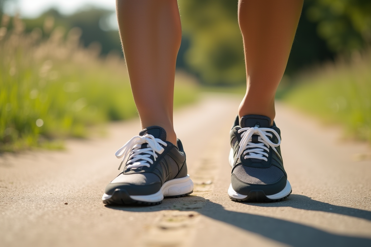 pieds asymétriques