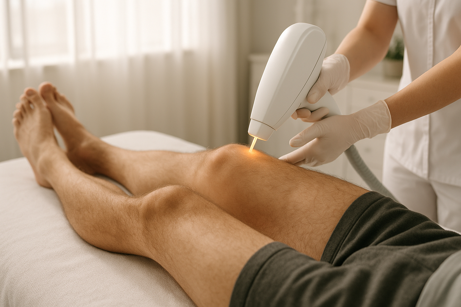 Gros plan sur jambes lors d
