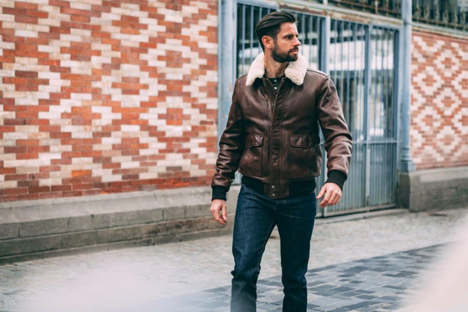 opter pour une veste en cuir homme