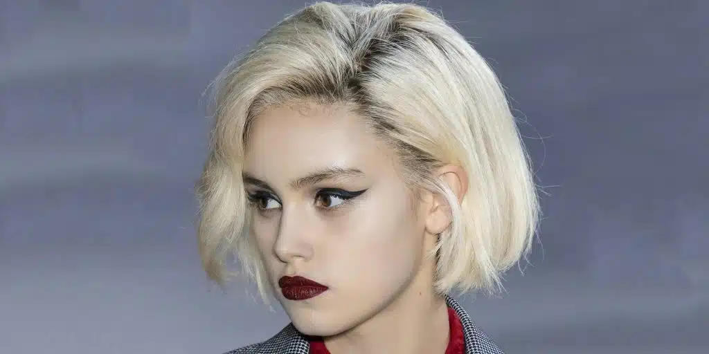 coupe de cheveux mi-long dégradé
